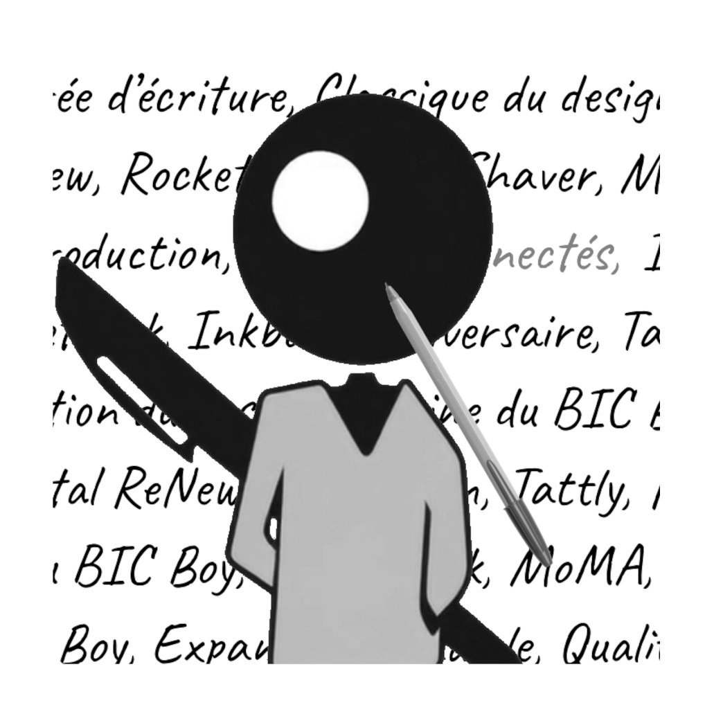 Hey BIC Boy interactive installation, a living tableau featuring the iconic BIC character.