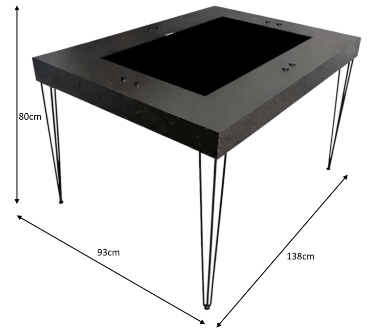 Dimensions of the Grand Prix BIC installation