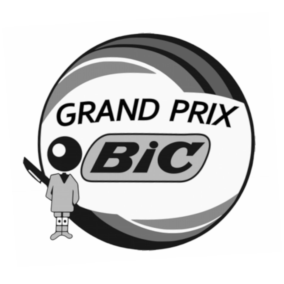 Grand Prix BIC interactive installation, a car racing game inspired by BIC’s graphic universe.